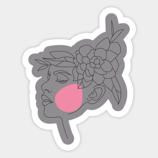 girl Sticker